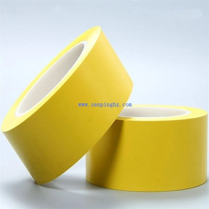 yellow pvc floor tape